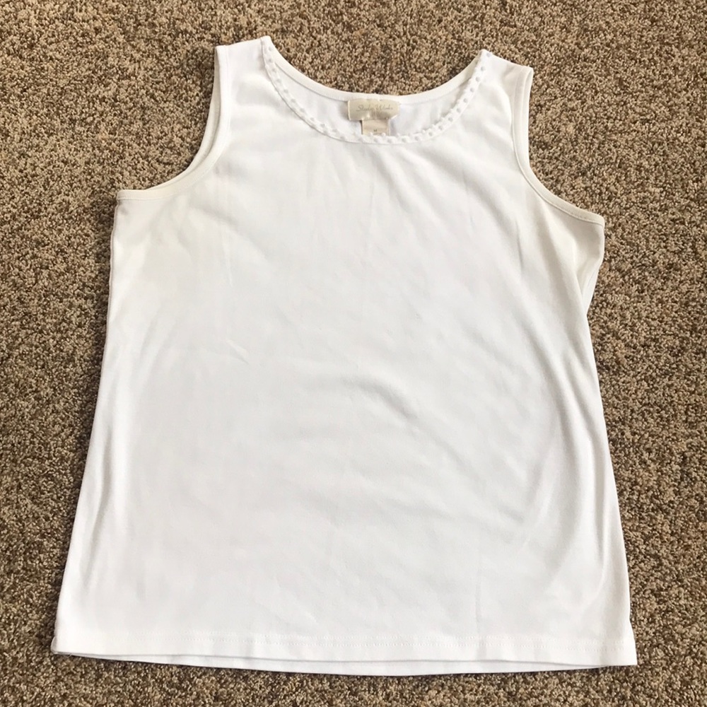 Beaded tank top